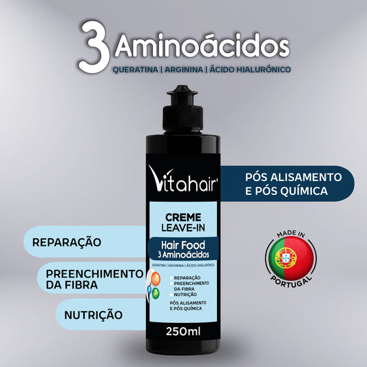 Hair Food 3 Aminoácidos 250ml
