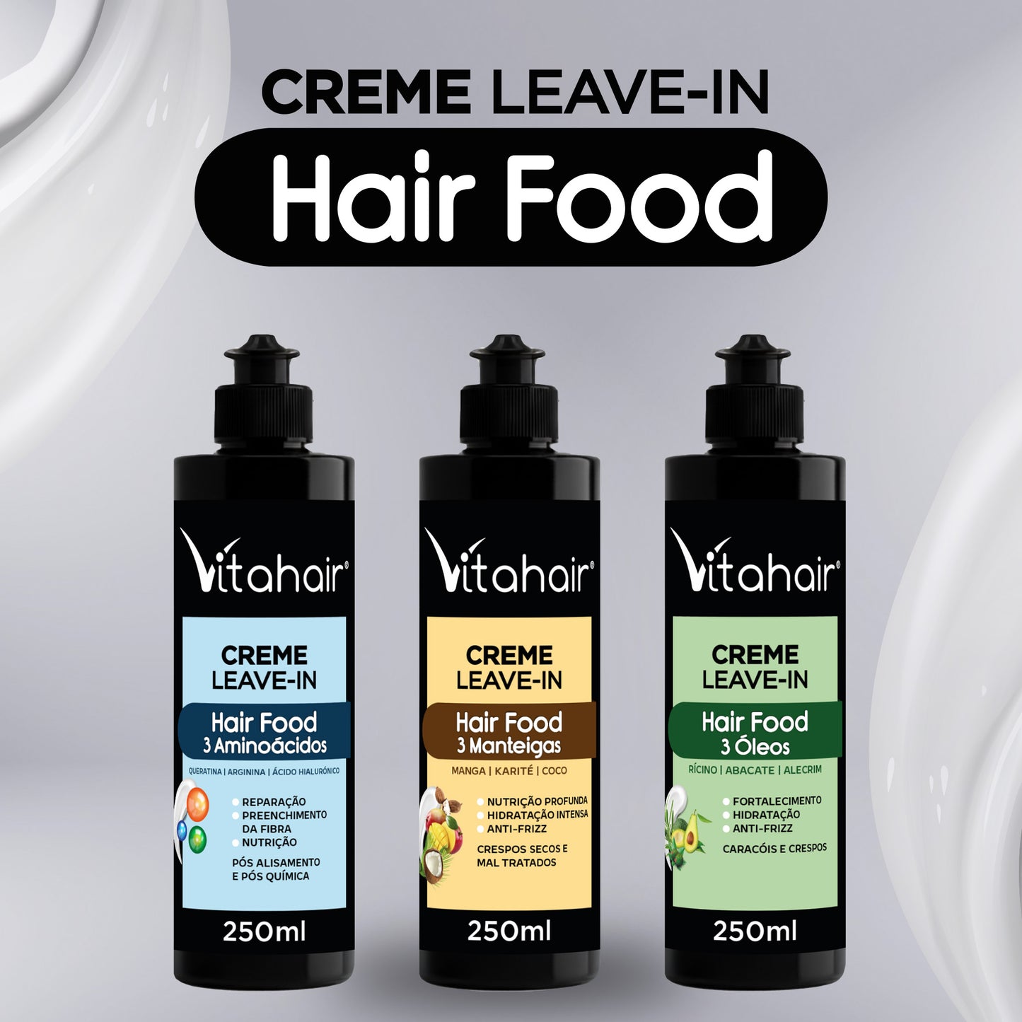 Hair Food 3 Manteigas 250ml