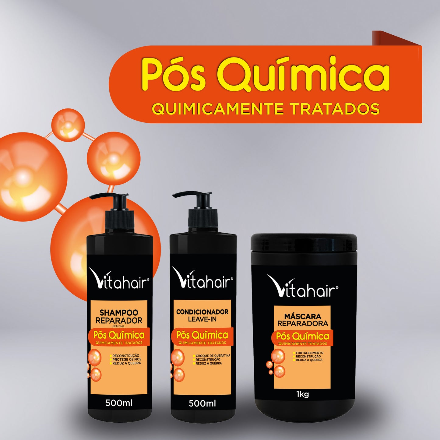 Shampoo Pós Quimica 500ml