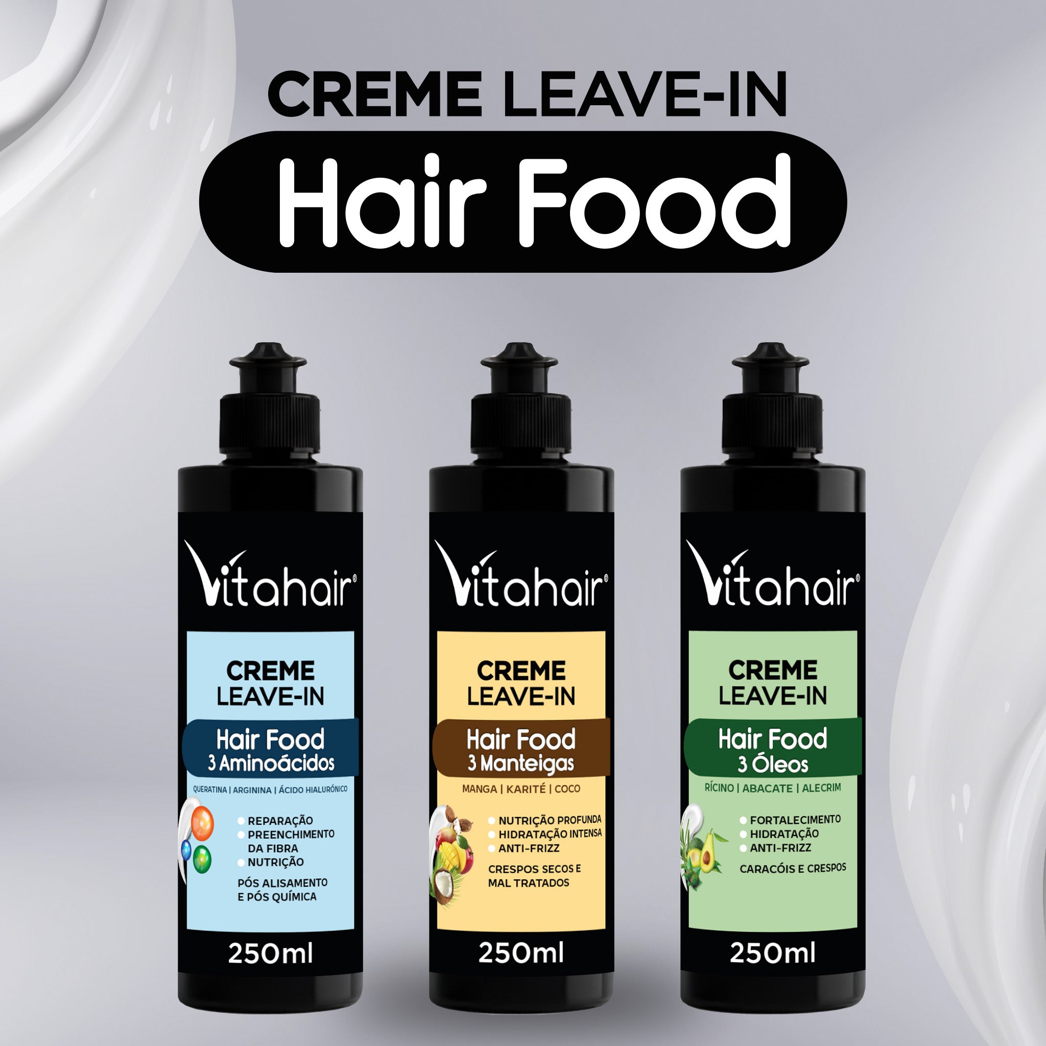 Hair Food 3 Óleos 250ml