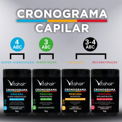 Máscara Hidratação Cronograma Capilar 1Kg