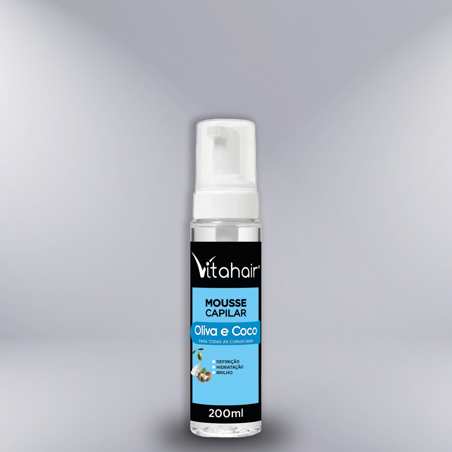 Mousse Oliva e Coco 200ml