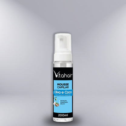 Mousse Oliva e Coco 200ml