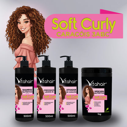 Ativador de Caracóis Soft Curly 500ml